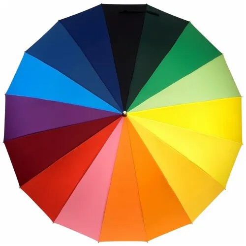 Зонт-трость Rainbrella, разноцветный