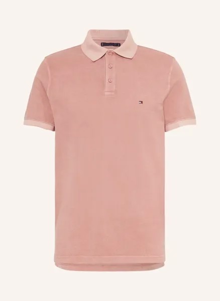 Рубашка-поло из пике стандартного кроя Tommy Hilfiger, розовый