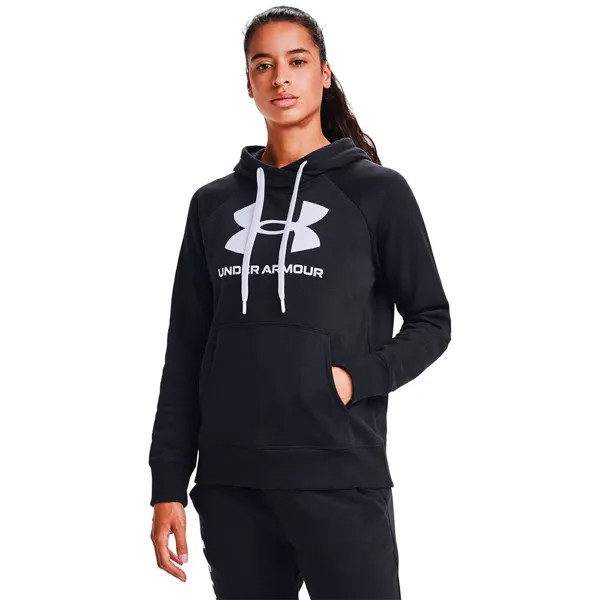 Худи Under Armour Logo Rival, черный