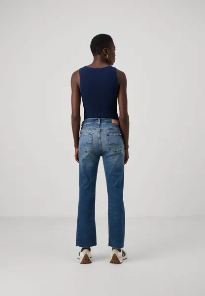 Джинсы с небольшим расклешенным низом DAISY ANKLE 7 for all mankind, синий