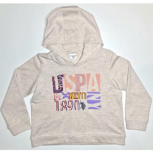 Худи с пайетками для девочек U.S. POLO ASSN. 7-8 (122-128)