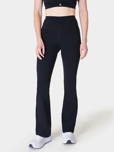Брюки для спортивного зала Power 32 дюйма Sweaty Betty, черный