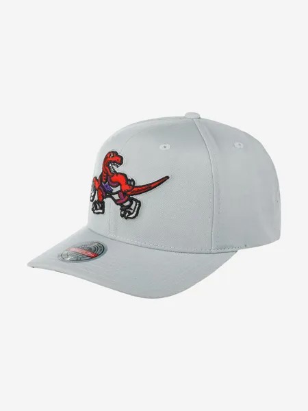 Бейсболка MITCHELL NESS 6HSSMM19487-TRAGREY Toronto Raptors NBA (серый), Серый