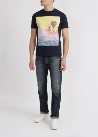 Ritter Jeans Хлопковая футболка с принтом