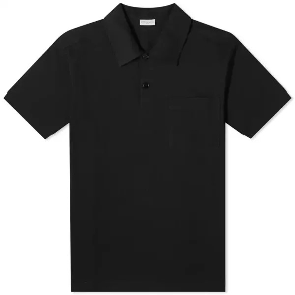 Рубашка поло Dries Van Noten Helder, черный