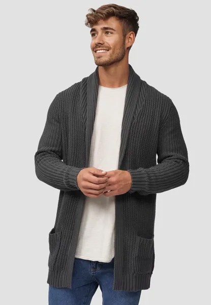 Кардиган ANAHEIM INDICODE JEANS, цвет dk grey