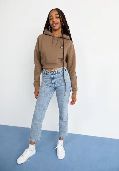 Толстовка с капюшоном OAKPORT CROPPED HOODIE Dickies, коричневый