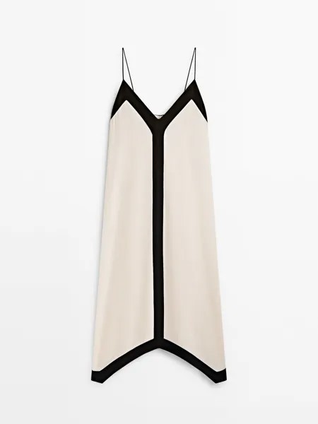 Сарафан женский Massimo Dutti 661560771 белый S (доставка из-за рубежа)