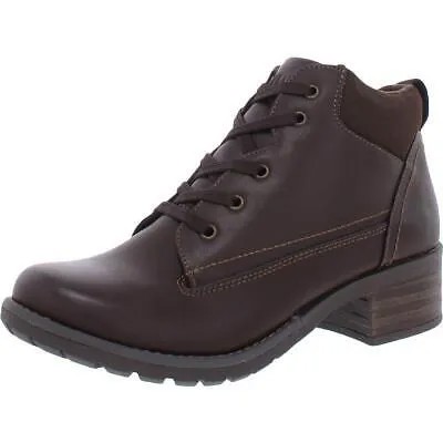 Коричневые женские туфли-банданы Eastland на шнуровке по щиколотку 8, средние (B,M) BHFO 0215