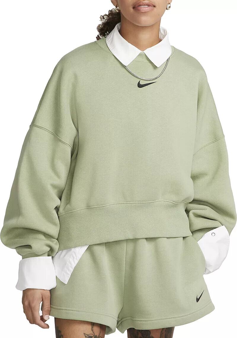 Женский свободный свитшот с круглым вырезом из флиса Nike Sportswear Phoenix
