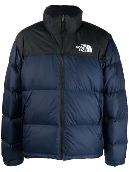The North Face пуховик 1996 Retro Nuptse с логотипом, синий