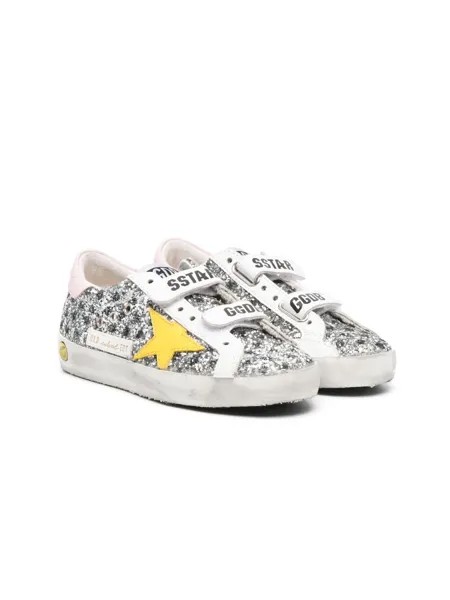 Golden Goose кеды Superstar с блестками