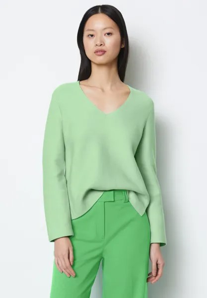 Вязаный свитер V-NECK LOOSE Marc O'Polo, цвет pure mint