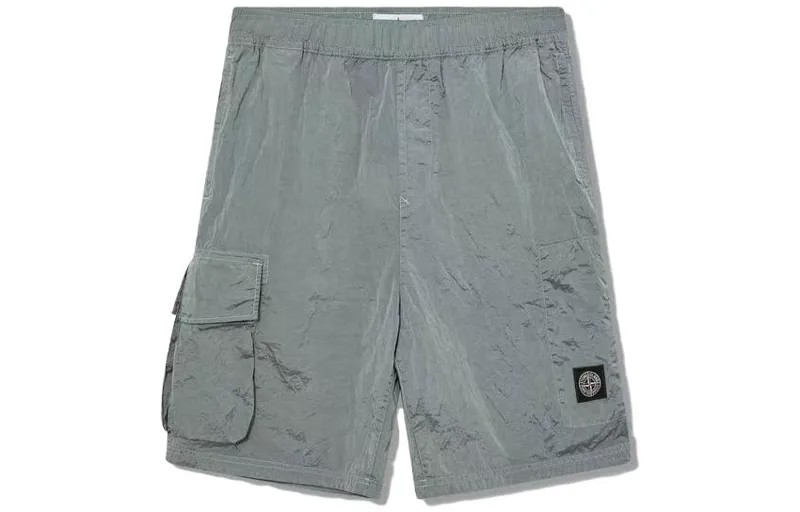 Повседневные шорты мужские Shady Blue Stone Island, цвет Haze Blue