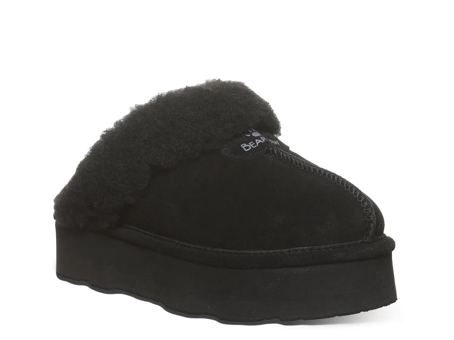 Тапочки Retro Loki Platform Slipper Bearpaw, черный