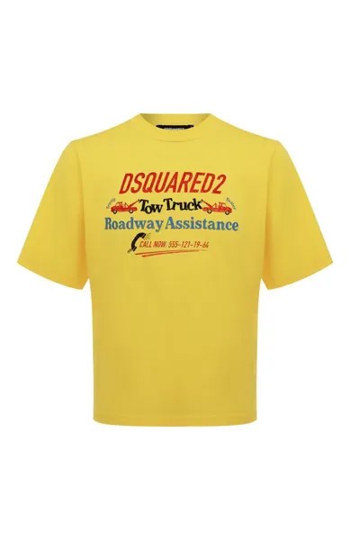 Хлопковая футболка Dsquared2