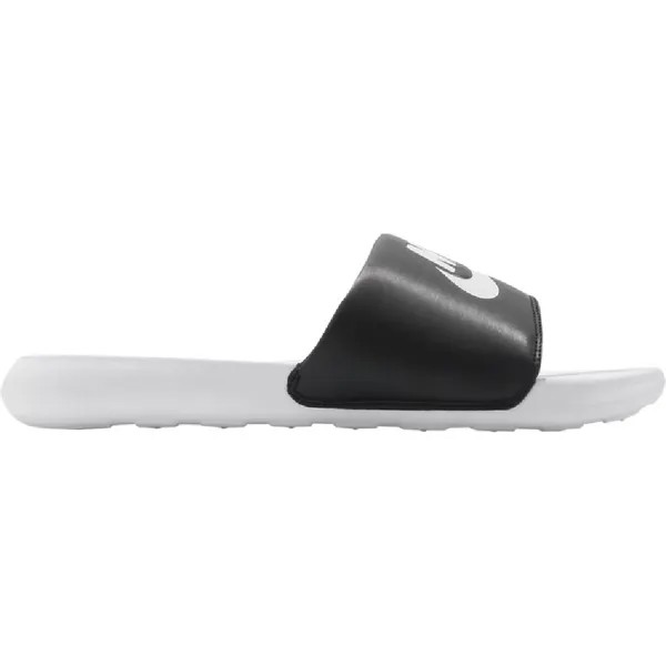 Шлепки Nike Victori One Slide Mix White Black, черный/белый