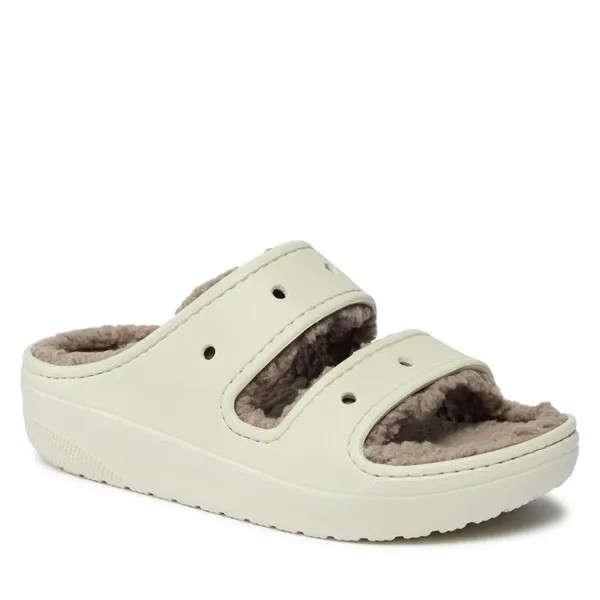 Шлепанцы Crocs CrocsClassic Cozzy, бежевый