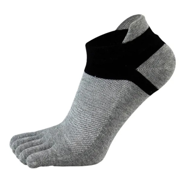 Мужские повседневные удобные дышащие спортивные носки с пятью пальцами