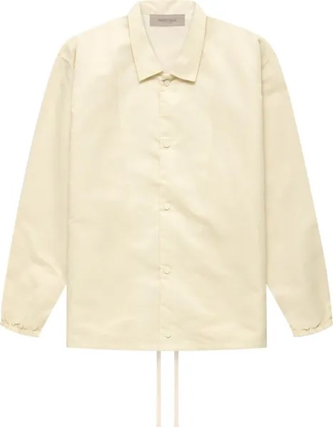 Куртка Fear of God Essentials Coaches Jacket 'Eggshell', белый