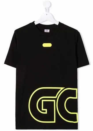 Gcds Kids футболка оверсайз с логотипом