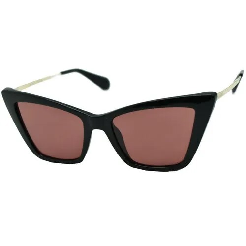 Солнцезащитные очки Max & Co. MO0057, черный, бордовый