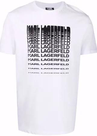 Karl Lagerfeld футболка с логотипом