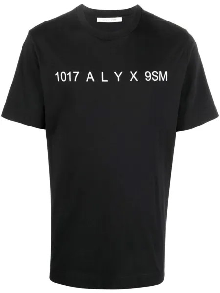 1017 ALYX 9SM футболка с логотипом, черный