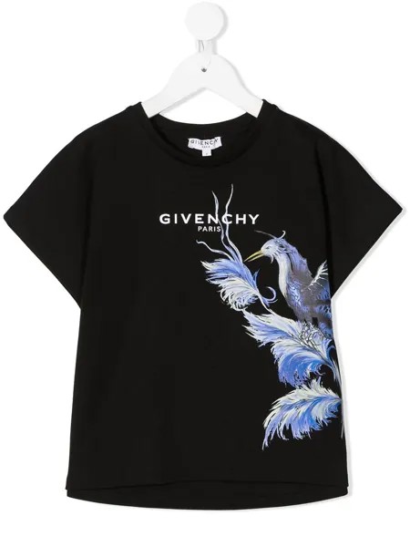 Givenchy Kids футболка с принтом