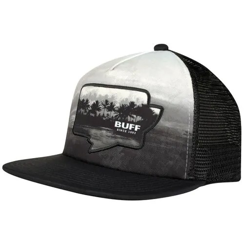 Кепка с прямым козырьком Buff Trucker Cap Sendel Black