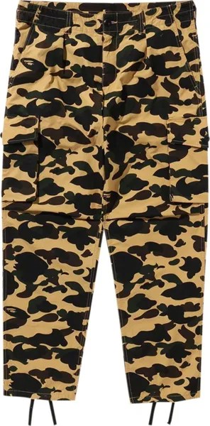 Брюки BAPE 1st Camo 6 Pocket 'Yellow', желтый