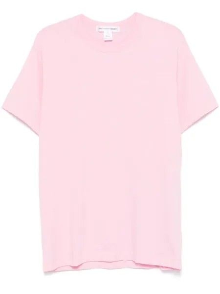 Comme Des Garçons Shirt футболка с логотипом, розовый