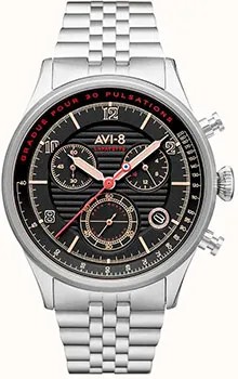 Fashion наручные  мужские часы AVI-8 AV-4076-33. Коллекция Flyboy Lafayette