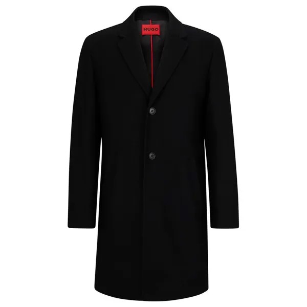 Пальто HUGO Malte2341 10252918, черный