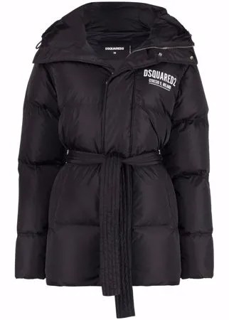Dsquared2 пуховик с капюшоном