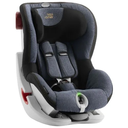Автокресло группа 1 (9-18 кг) BRITAX ROMER King II LS, Blue Marble