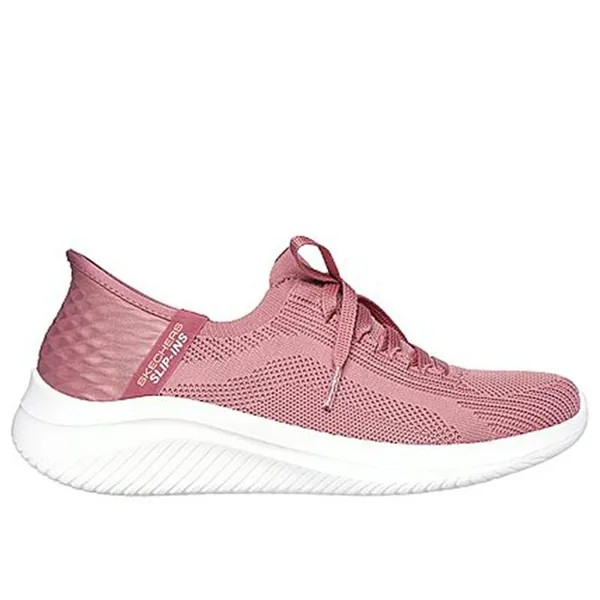 Женские прогулочные кроссовки Skechers 149710_MVE Розовый без шнурков