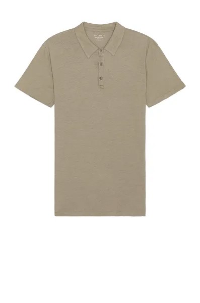 Поло ALLSAINTS Figure, цвет Soft Green
