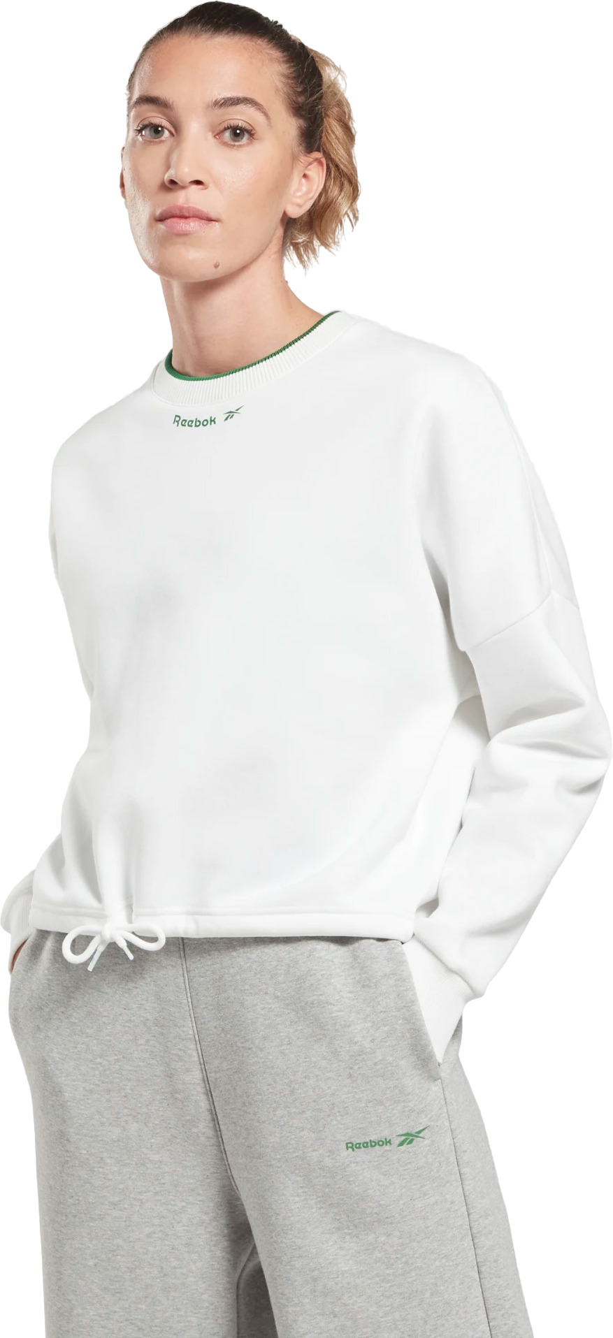 Свитшот женский Reebok HT6269 белый S