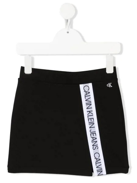 Calvin Klein Kids юбка с логотипом