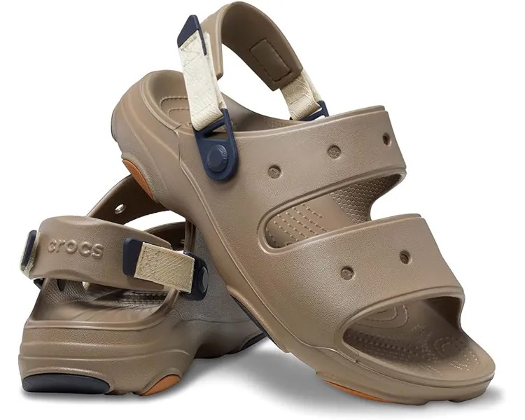 Сандалии Crocs Classic All-Terrain Sandal, цвет Khaki/Multi