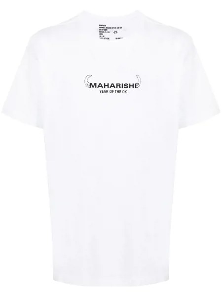 Maharishi футболка с графичным принтом