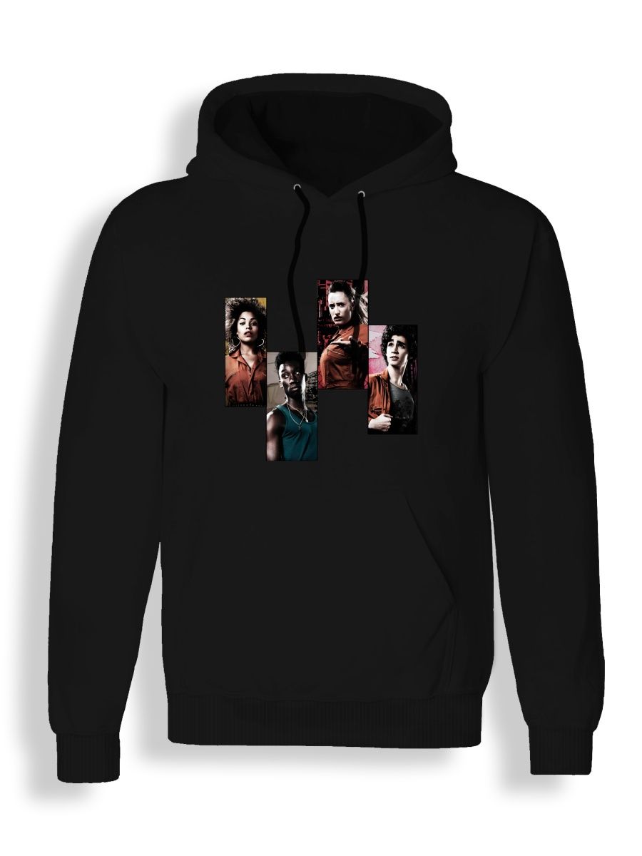 Худи унисекс СувенирShop Отбросы/Misfits/Сериал 2 черное L