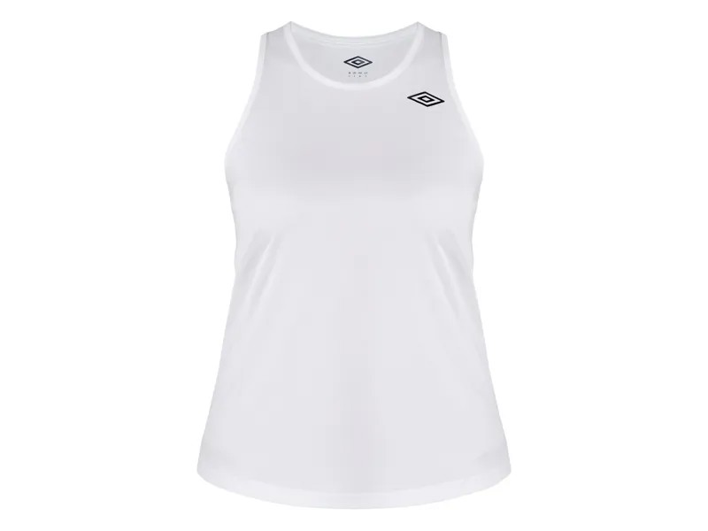 Женский топ Umbro с круглым вырезом, белый
