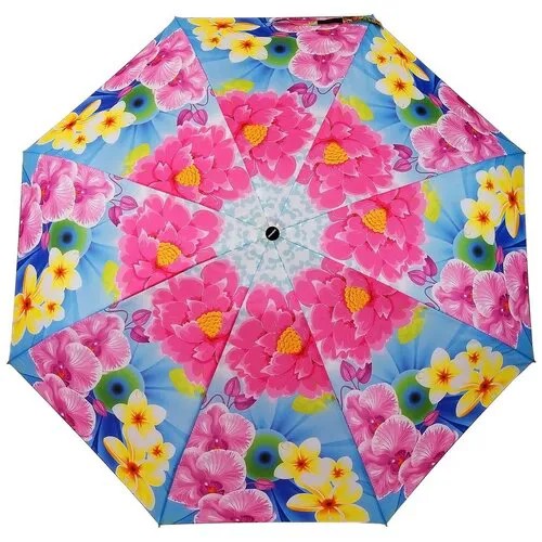 Зонтик женский Monsoon, мини- 18 см, легкий, 5 сложений, механический, арт. 8019-9