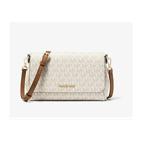 Сумка  кросс-боди MICHAEL KORS повседневная, бежевый