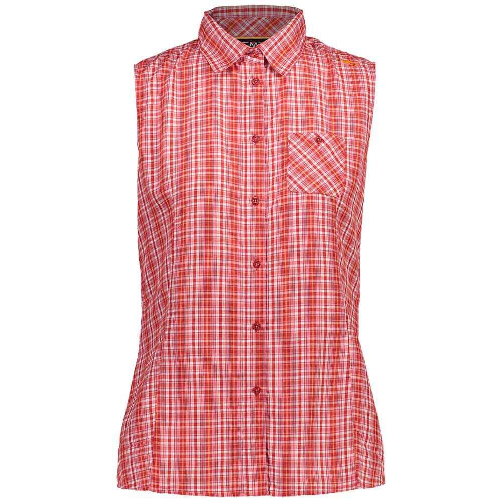 Рубашка CMP 30T9966 Sleeveless, красный