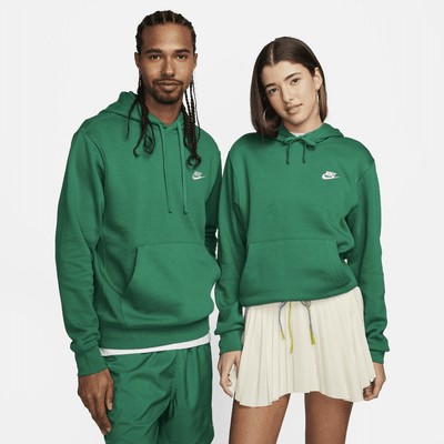 Худи Nike Sportswear Club Fleece Pullover Hoodie, цвет Malachite/Malachite/White