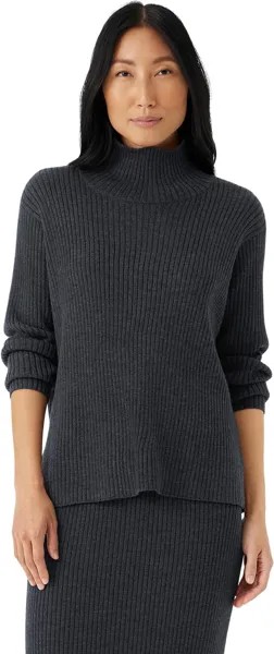 Свитер Turtleneck Eileen Fisher, цвет Charcoal