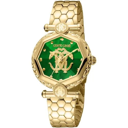 Наручные часы Roberto Cavalli by Franck Muller Logo, зеленый